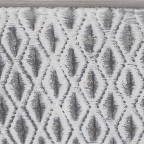 Zinková miska s diamantovým vzorom, 26 cm x 15,5 cm | Floristik24.sk