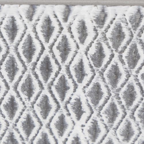 Zinková miska s diamantovým vzorom 30 cm × 18 cm V 15 cm | Floristik24.sk
