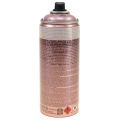 Floristik24 Metalická plechovka s ružovým sprejom v spreji s efektom spreja 400 ml