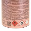 Floristik24 Metalická plechovka s ružovým sprejom v spreji s efektom spreja 400 ml