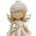 Floristik24 Adventná dekorácia Vianočný anjel, anjel srdce postavička V16,5cm 2ks