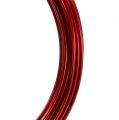 Floristik24 Hliníkový drôt 2mm 100g červený