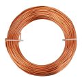 Hliníkový drôt oranžový Ø2mm 500g 60m | Floristik24.sk