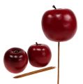 Floristik24 Umelé jablko červené Ø7,5cm 6ks