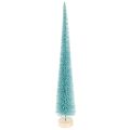 Floristik24 Umelý vianočný stromček, tenký, s dreveným podstavcom, 40 cm