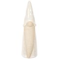 Dekoratívna figúrka škriatka, svetlá keramika, škandinávsky štýl, 18 cm, 3 kusy | Floristik24.sk
