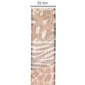 Dekoratívna stuha, zvieracia potlač, leopardí vzor, darčeková stuha, šírka 25 mm, dĺžka 20 m | Floristik24.sk