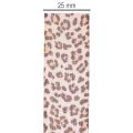 Darčeková stuha s leopardím vzorom, šírka 25 mm, dĺžka 18 m | Floristik24.sk