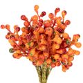 Floristik24 Zväzok oranžových bobúľ, dlhý 20 cm