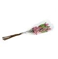 Floristik24 Bobuľová vetva umelá ružovo-fialová 64cm 6ks