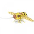 Floristik24 Deco klip včielka, jarná dekorácia, včielka na klip, darčeková dekorácia 3ks