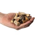 Dekoratívne kúsky brezového dreva s kôrou na remeslá, 3 cm, 300 g | Floristik24.sk