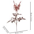 Umelý kvet Astilbe s dlhou stonkou nádhera 80 cm | Floristik24.sk