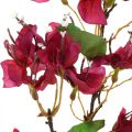 Floristik24 Bougainvillea umelý kvet Ružová Umelá deko vetvička V52cm