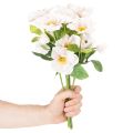 Umelá vianočná kytica ruží, 35 cm, 6 kusov | Floristik24.sk