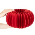 Papierová dekorácia tekvice s medovými plástmi 34cm 2ks | Floristik24.sk