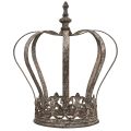Dekoratívna koruna s kovovou dekoráciou v antickom vzhľade, hrdzavá, Ø19,5 cm, V22 cm | Floristik24.sk