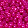 Dekoratívne ružové korálky, Ø8 mm, 250 kusov | Floristik24.sk