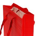Floristik24 Deko taška na darček červená 12cm x19cm 1ks