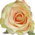 Floristik24 Umelé hlavičky ruží Ø9cm 6ks