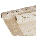 Floristik24 Prestieranie na stôl, dekoračná látka s úzkymi mašľami, na rolke, 120x35cm, 2 kusy