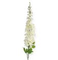 Floristik24 Delphinium biele umelé kvety Delphinium hodvábne kvety umelé kvety 3ks