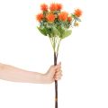 Umelý oranžový svetlicový kvet ako umelý kvet do vázy a na dekoráciu, 55 cm, 4 kusy | Floristik24.sk
