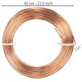 Hliníkový drôtený kotúč na ručné práce a kvetinárstvo, 60 m, 500 g | Floristik24.sk