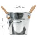 Vedro s lanovými rúčkami Ø14cm V12cm | Floristik24.sk