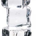 Floristik24 Deko kocky ľadu, letná dekorácia, umelý ľad 3cm 6ks