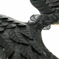 Floristik24 Nástenná dekorácia anjelské krídla čierna 34cm x 47,5cm