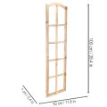 Drevený okenný rám ako dekorácia na stenu 100 cm | Floristik24.sk