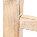 Drevený okenný rám ako dekorácia na stenu 100 cm | Floristik24.sk