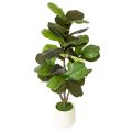 Floristik24 Umelý Ficus lyrata 120 cm dekoratívny do obývačky
