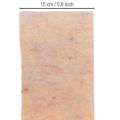 Plstená páska, dvojfarebná chňapka z vlnenej plsti, oranžová/viacfarebná, 15 cm x 5 m | Floristik24.sk