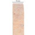 Plstená páska ako dvojfarebná chňapka z čistej vlny, oranžová/viacfarebná, šírka 7,5 cm, dĺžka 5 m | Floristik24.sk