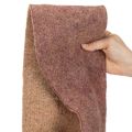 Dvojfarebná plstená páska z vlnenej plsti, 100% vlna, fialová/hnedá, 15 cm x 5 m | Floristik24.sk