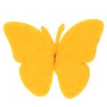 Floristik24 Plstené motýle s klipom 7cm 24ks