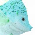 Floristik24 Deko rybka na zavesenie modrá tyrkysová zelená šedá 10-22cm 5ks