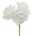 Floristik24 Penová ružová biela Ø10cm 8ks