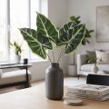 Alocasia Elephant Ear Arrow Leaf Umelé rastliny zelené 55cm | Floristik24.sk