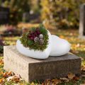 Polystyrénové srdce zakrivené stredné 11cm 2ks | Floristik24.sk
