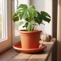 Podložka "Linda" Ø28 cm terakota | Floristik24.sk