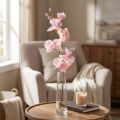 Orchidea Phalaenopsis umelé 6 kvetov ružové 70cm | Floristik24.sk