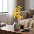 Malá orchidea Phalaenopsis umelá žltá 30cm | Floristik24.sk