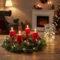 Mikro LED svetielka s 20 teplými bielymi časovačmi na batérie, 6 ks | Floristik24.sk