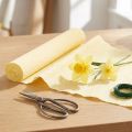 Kvetinárstvo krepový papier pastelovo žltý 50x250cm | Floristik24.sk