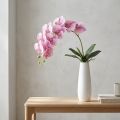 Orchidea Phalaenopsis umelé 8 kvetov ružové 104cm | Floristik24.sk