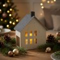 Kovová lampášová dekorácia 16 cm | Floristik24.sk
