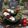 Výsadbový podnos Oasis Black Biolit Plant Heart, čierny, 36 cm, dekoratívny, ekologický | Floristik24.sk